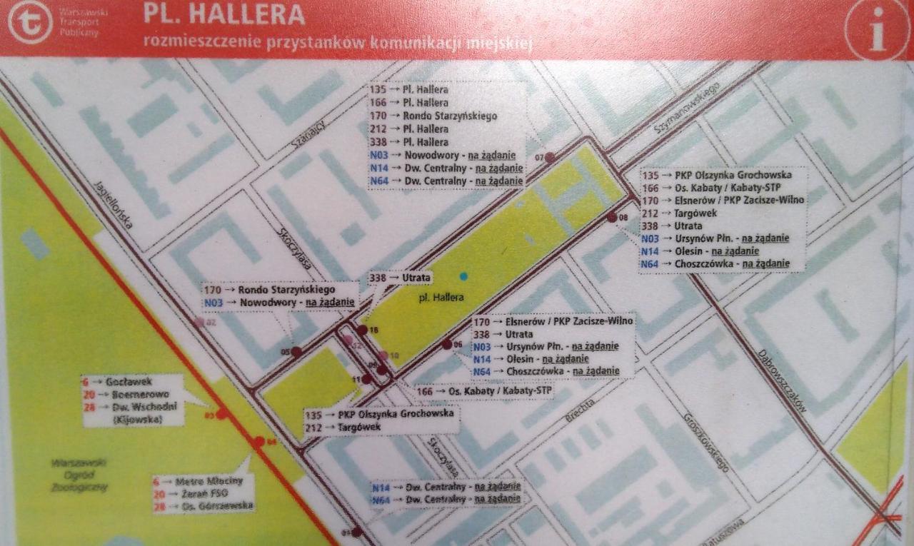 Apartament Hallera Square Warsaw 27M2 מראה חיצוני תמונה
